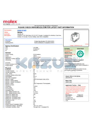 0449141001 datasheet - 3.00mm (.118