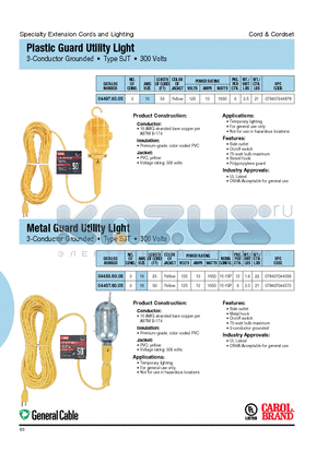 04497.60.05 datasheet - 3-Conductor Grounded