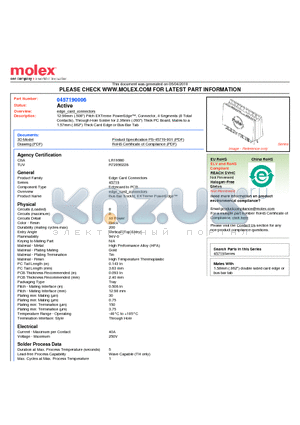 0457190006 datasheet - 12.90mm (.508