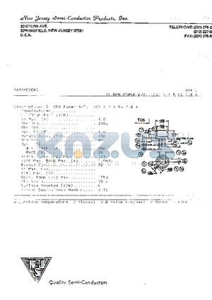 40412 datasheet - Si NPN POWER BJT