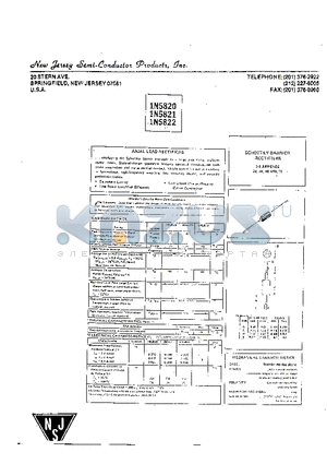1N5822 datasheet - SCHOTTKY BARRIER RECTIFIERS