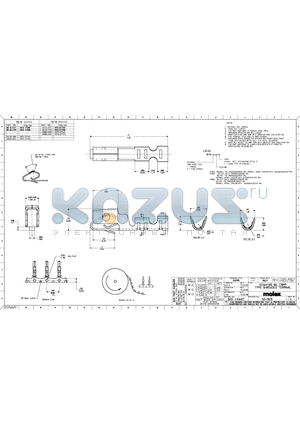 0469990101 datasheet - SEARAY SLIM RECEPTACLE ASSEMBLY .050 PITCH