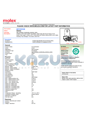 0471510122 datasheet - 0.50mm (.020