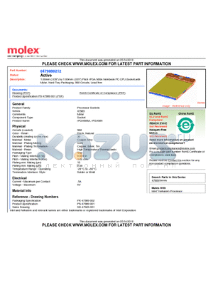 0479890212 datasheet - 1.00mm (.039