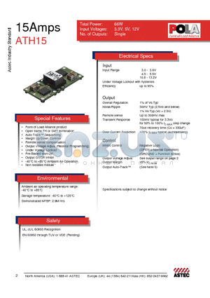 ATH12K12-9SJ datasheet - 15Amps