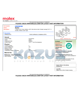 0495480390 datasheet - 1.78mm (.070