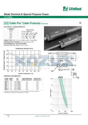 0496200 datasheet - Blade Terminal & Special Purpose Fusel