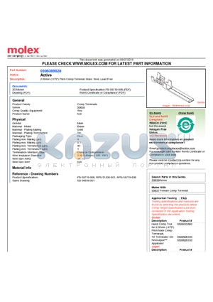 0506389028 datasheet - 2.00mm (.079