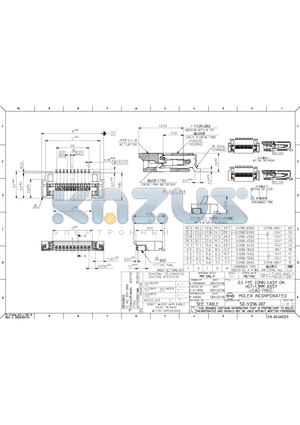 0512964093 datasheet - 0.5 FPC CONN EASY ON HGT= 1.3MM ASSY -LEAD FREE-