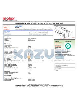 0527121219 datasheet - 1.60mm (.063