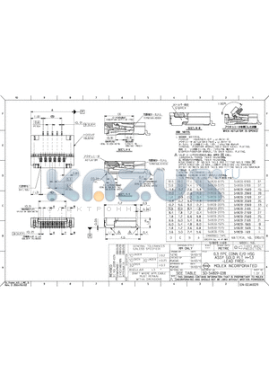 0548092175 datasheet - 0.3 FPC CONN E/0 HSG ASSY GOLD PLT H=1.3 -LEAD FREE-