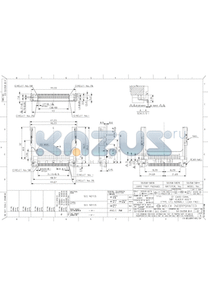 0553585028 datasheet - CF CARD CONN, 50P HEADER ASSY (TYPE 1/11, NOMAL) -LEAD FREE-