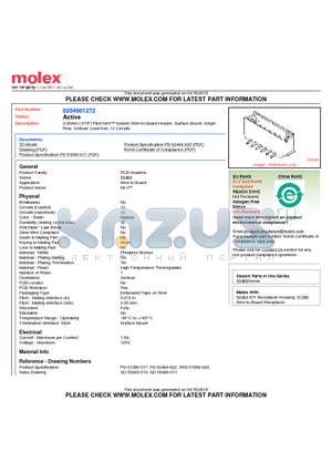 0554601272 datasheet - 2.00mm (.079