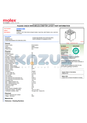 0558831090 datasheet - 3.30mm (.130