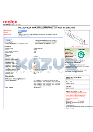 0561888000 datasheet - 3.30mm (.130