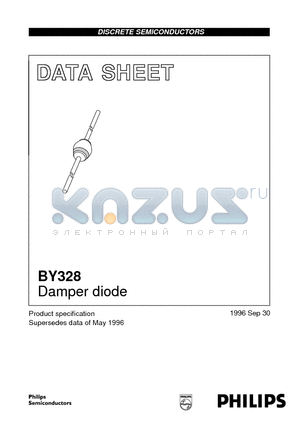 BY328 datasheet - Damper diode