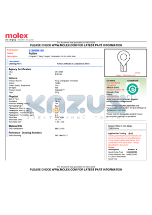 BB-125-56 datasheet - Krimptite Ring Tongue Terminal for 14-16 AWG Wire