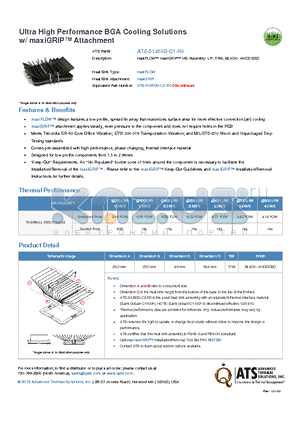 ATS-51250D-C1-R0 datasheet - maxiFLOW maxiGRIP HS Assembly- LP, T766, BLACK- ANODIZED