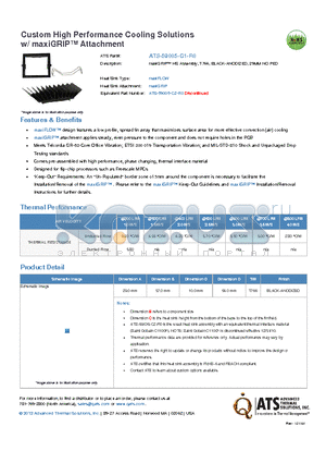 ATS-59005-C1-R0 datasheet - maxiGRIP HS Assembly, T766, BLACK-ANODIZED, 29MM NO PED