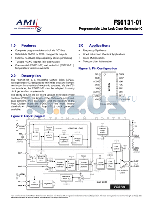 11274-911 datasheet - Programmable Line Lock Clock Generator IC