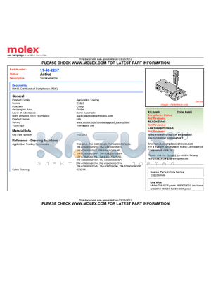 1140-2257 datasheet - Terminator Die