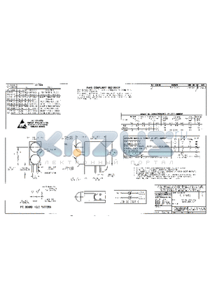 552-0912F datasheet - 5mm BI-LEVEL CBI RoHS COMPLIANT