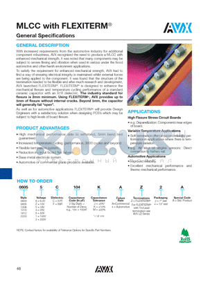 06035C153JAZ2A datasheet - MLCC with FLEXITERM^