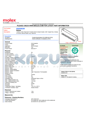 55450-0269 datasheet - 1.25mm (.049