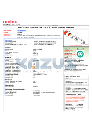 5556T3L datasheet - 4.20mm (.165