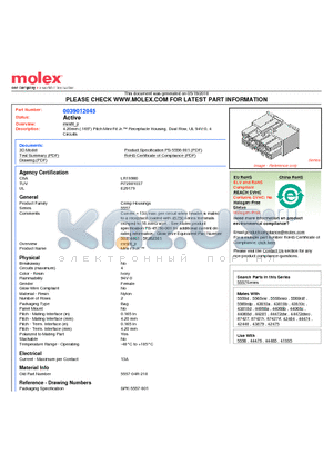 5557-04R-210 datasheet - 4.20mm (.165