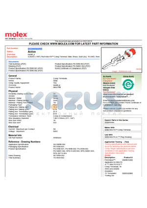 5558GS3 datasheet - 4.20mm (.165