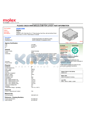 5559-06P-210 datasheet - 4.20mm (.165