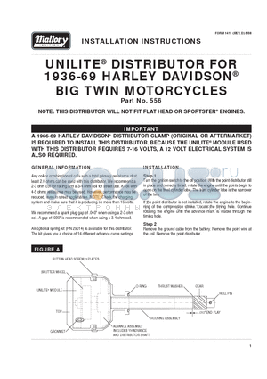 556 datasheet - BIG TWIN MOTORCYCLES