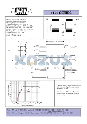 1182 datasheet - Operating Voltage= 115/250 Vac OperatingCurrentMax= 20, 30amp