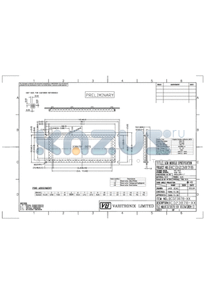 BCD23878-XX datasheet - LCM MODULE SPECIFICATION