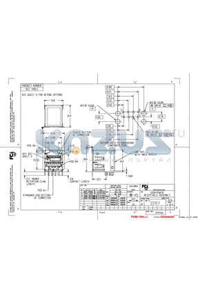 55917-200 datasheet - USBPOWER RECEPTACLE ASSEMBLY