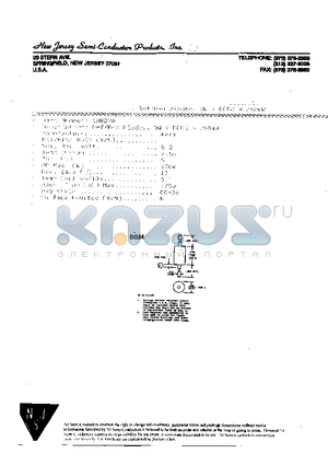 1N827A datasheet - Ref/Reg Diode