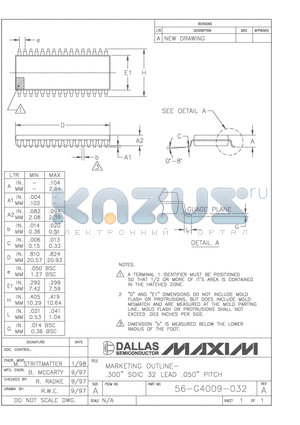 56-G4009-032 datasheet - 56-G4009-032