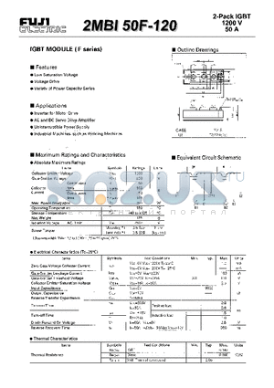 2MBI50F-120 datasheet - IGBT(1200V 50A)