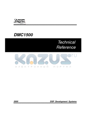DMC1500 datasheet - versatile digital motor controller