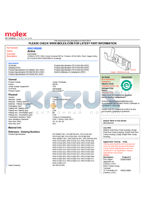 56134-9000 datasheet - 2.00mm (.079