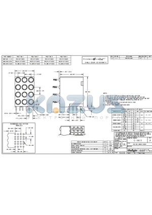 568-0341-1113 datasheet - 4X3 CBI ARRAY BLOCK