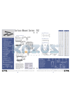 752 datasheet - Surface Mount