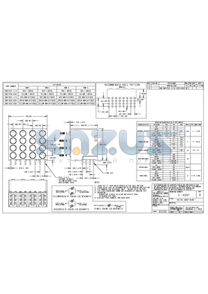 568-XX3X-XXX4 datasheet - 4X4 CBI ARRAY BLOCK