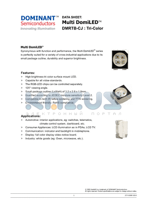 DMRTB-CJB-R3T3Q3 datasheet - Multi LED