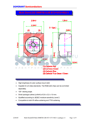 DMRTB-UJB-S3V3S3 datasheet - Multi LED