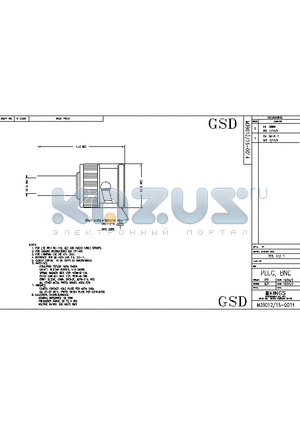 755-112-5 datasheet - PLUG, BNC