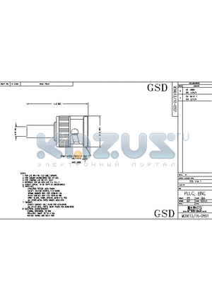 755-119-5 datasheet - PLUG, BNC