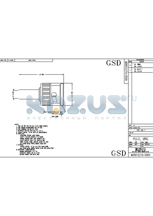 755-122-5 datasheet - PLUG, BNC