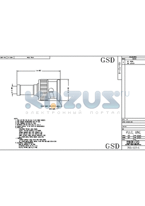 755-127-9 datasheet - PLUG, BNC